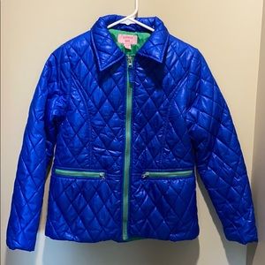 Copper Key blue puffer Coat